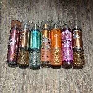 Assorted bath & body works Fragrance Mist Collection of 7
